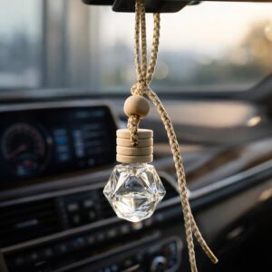 Difusor aroma colgante para auto forma de diamante