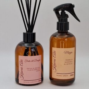 Pack 4 Home Spray Magia + Difusor Fruta de Dragón
