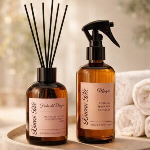 Pack 4 Home Spray Magia + Difusor Fruta de Dragón